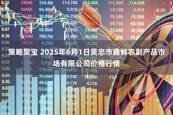 策略聚宝 2025年6月1日吴忠市鑫鲜农副产品市场有限公司价格行情