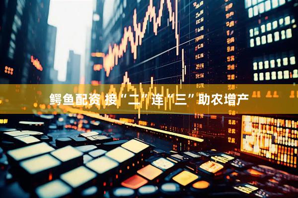 鳄鱼配资 接“二”连“三”助农增产