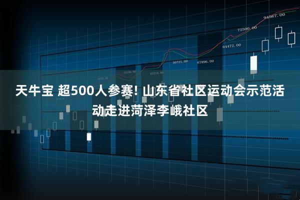 天牛宝 超500人参赛! 山东省社区运动会示范活动走进菏泽李峨社区